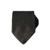 Black Patterned Tie