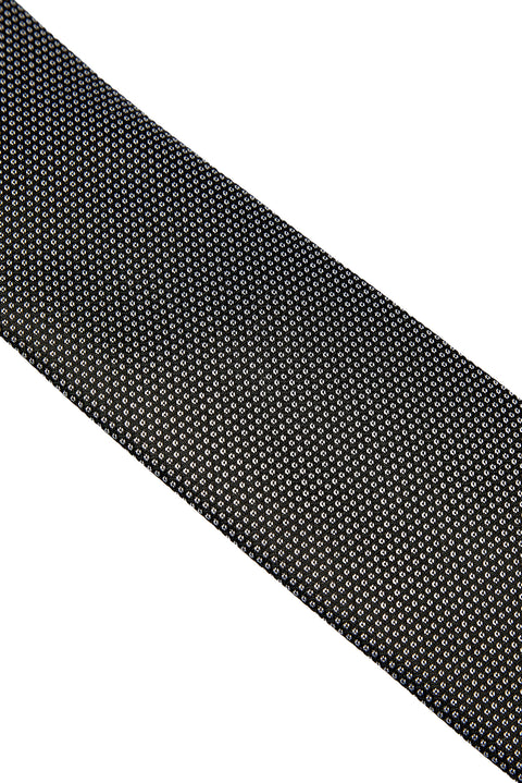 Black Patterned Tie