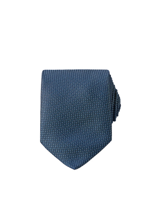 Blue Patterned Tie (75)