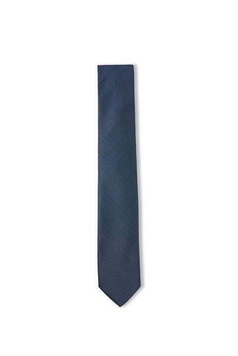 Blue Patterned Tie (75)
