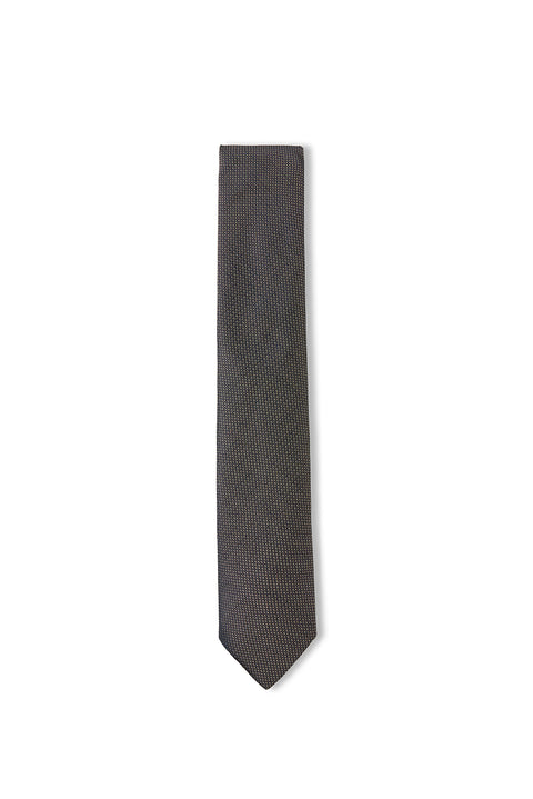 Medium Mink Patterned Tie (75)