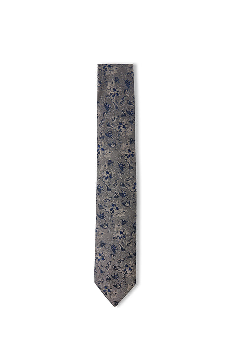 Medium Mink Paisley Tie (7.5 cm)