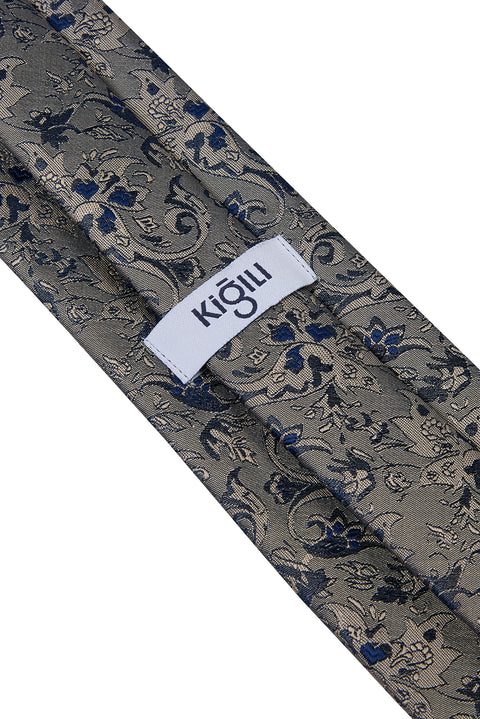 Medium Mink Paisley Tie (7.5 cm)