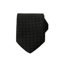 Black Patterned Tie (75)