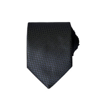 Dark Navy Patterned Tie (75)