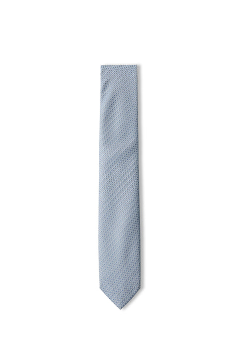 Light Blue Patterned Tie