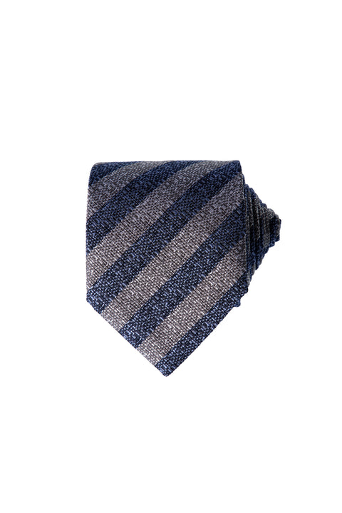 Navy Patterned Tie