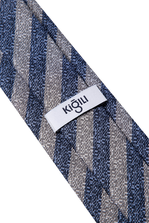 Navy Patterned Tie