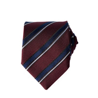 Dark Burgundy Patterned Tie