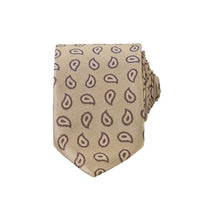 Cream Paisley Tie