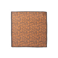 Saffron Shawl Patterned Modal Handkerchief