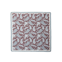 Dark Blue Paisley Modal Handkerchief