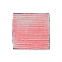Light Red Patterned Handkerchief (33*33)
