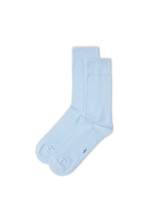 Aviator Blue Single Patterned Socks