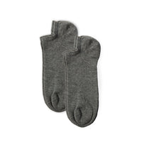 Medium Grey Melange 2-Pack Ankle Socks
