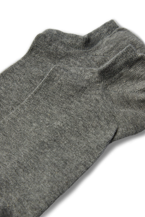 Medium Grey Melange 2-Pack Ankle Socks