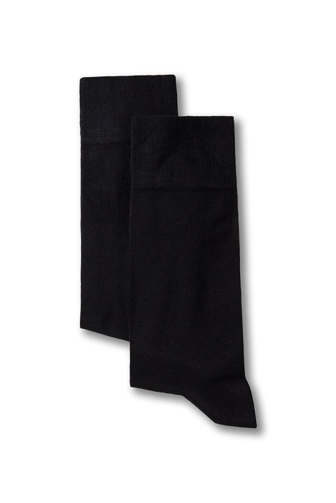 Dark Navy 2-Pack Modal Plain Socks