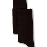 Dark Brown 2-Pack Modal Plain Socks