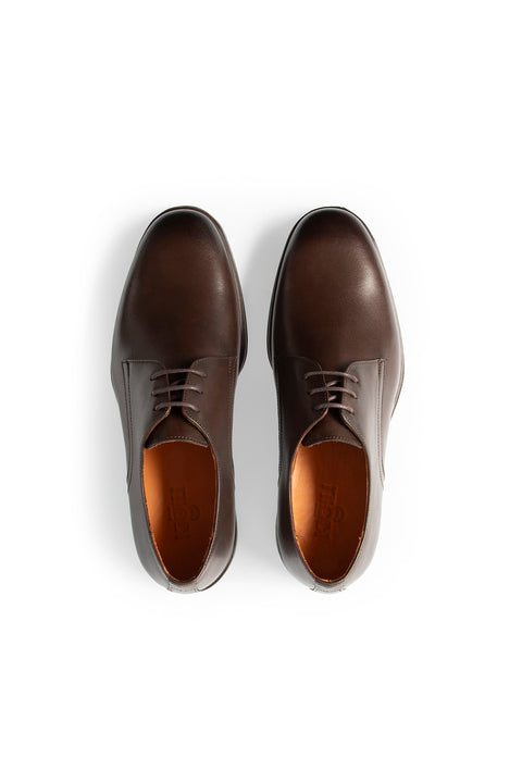 Dark Brown Classic Leather Shoes
