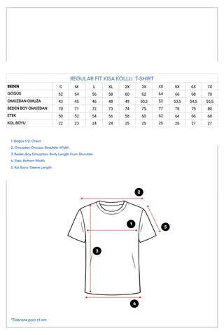 Siyah Bisiklet Yaka Regular Fit %100 Pamuk Basic Tişört