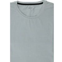 Medium Grey Plus Size Crew Neck Supreme Cotton T-Shirt