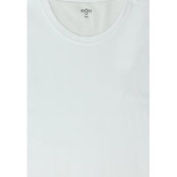 White Plus Size Crew Neck Supreme Cotton T-Shirt