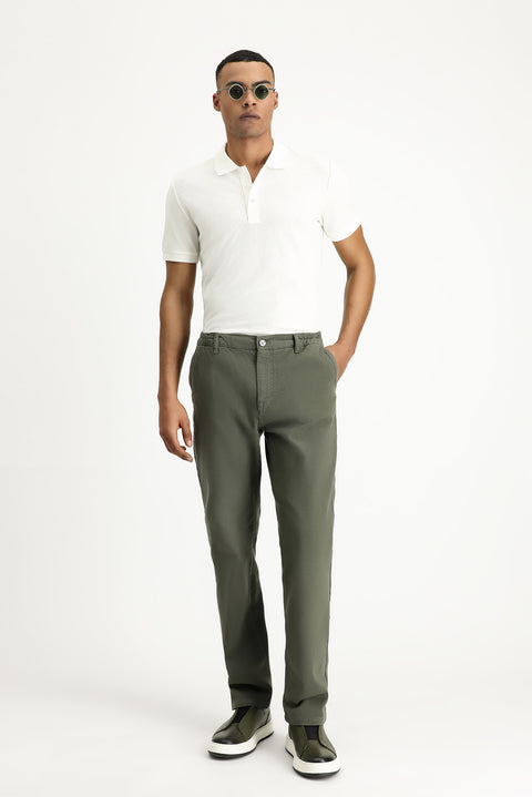 Off-white Slim Fit Embroidered Cotton Polo Shirt