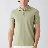 Forest Green Slim Fit Narrow Cut Cotton Non-Rip Polo Shirt