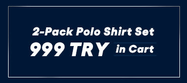 Set of 2 Polo-Collar T-Shirts 799 TL